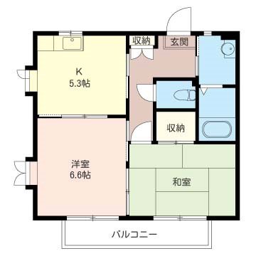シャレールハイム 間取り