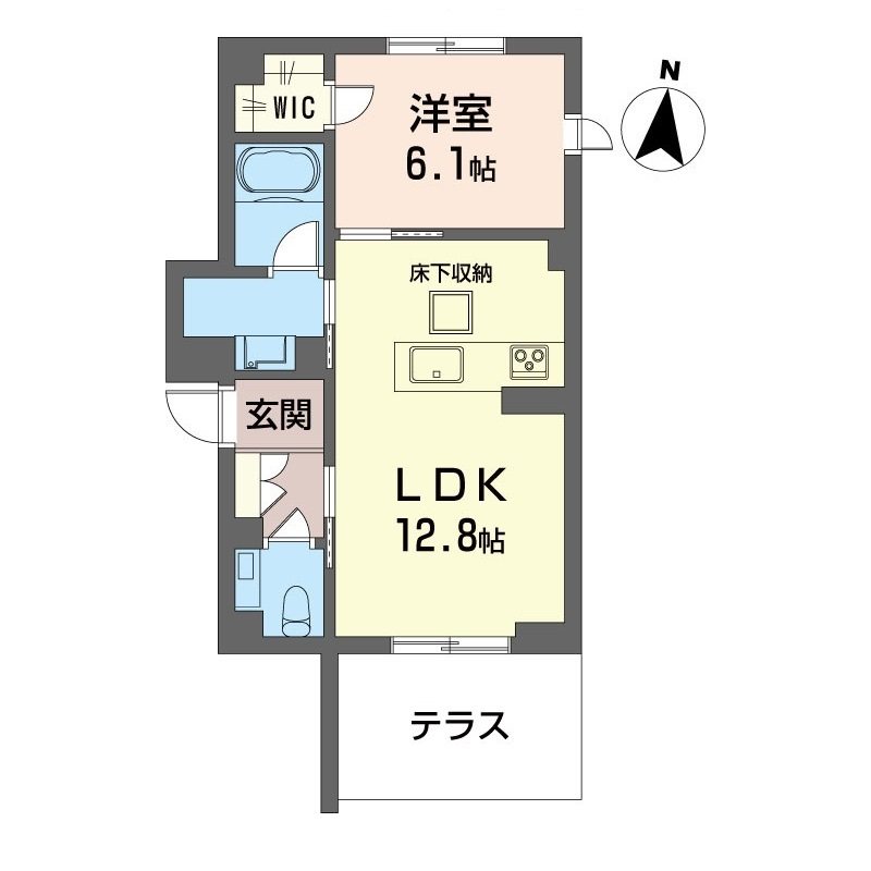アルシアグランデ　三軒茶屋 間取り