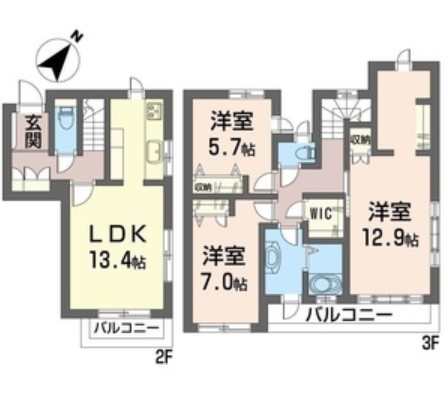 ソシア・ホカリ 間取り