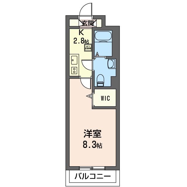 ハイムMF 間取り