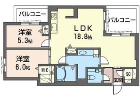 ヒル　グラッド 間取り