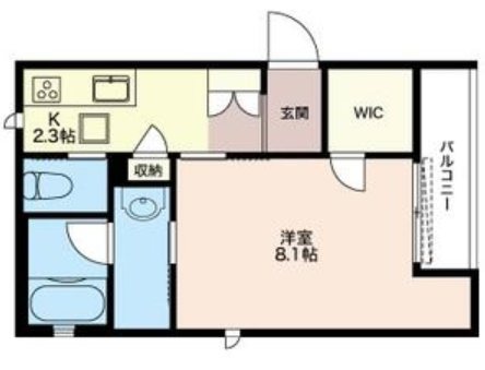 シャンテ成増B 間取り