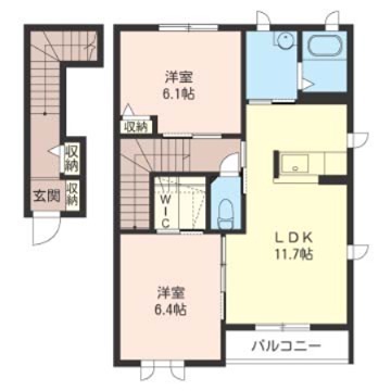 ヒルズコートⅠ 間取り