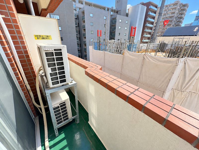 ウェスト早稲田マンション ベランダ