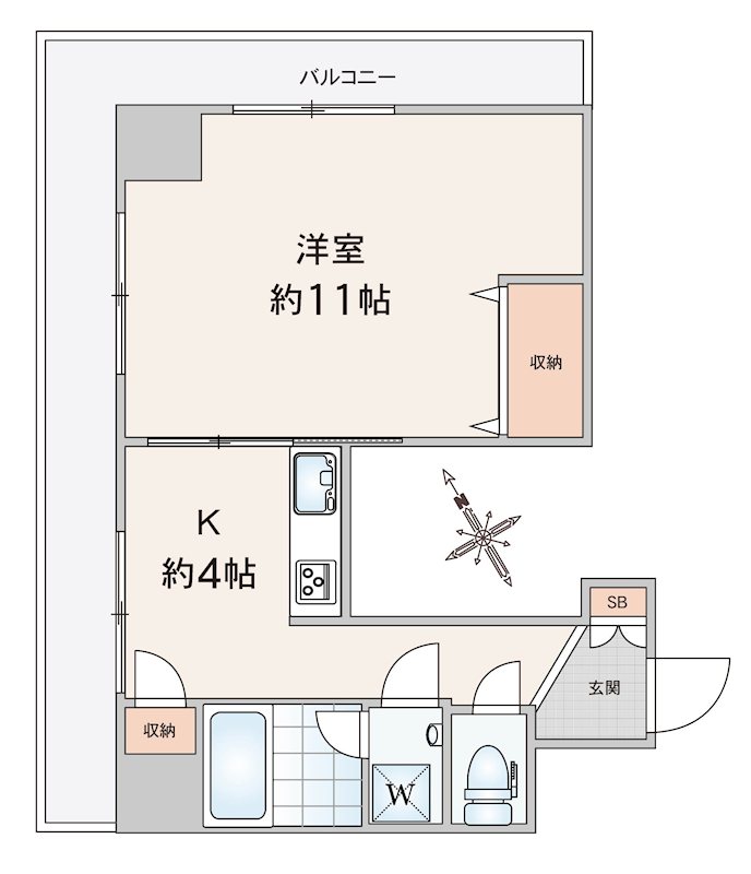 シティハイツ東十条 間取り