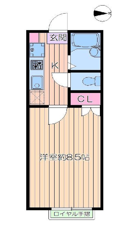 サンライズ皿沼 間取り