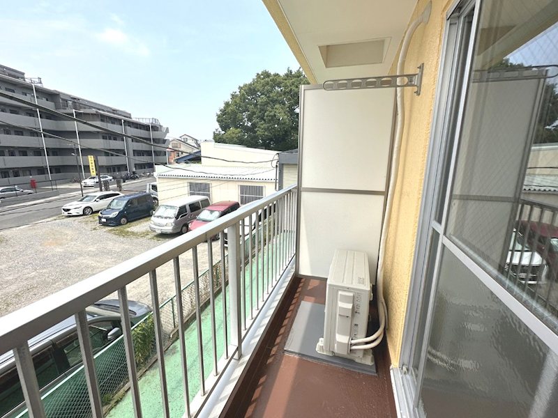 コーポラス鹿浜 ベランダ