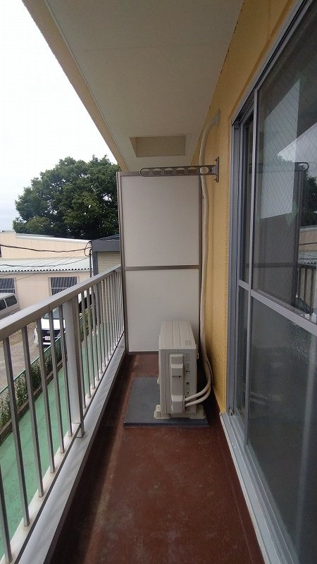 コーポラス鹿浜 ベランダ
