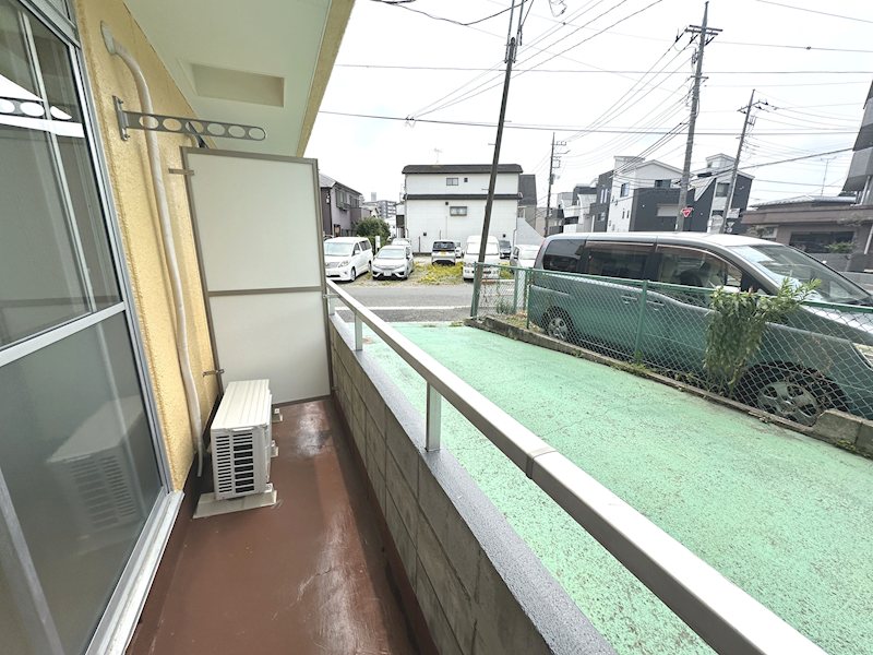 コーポラス鹿浜 ベランダ
