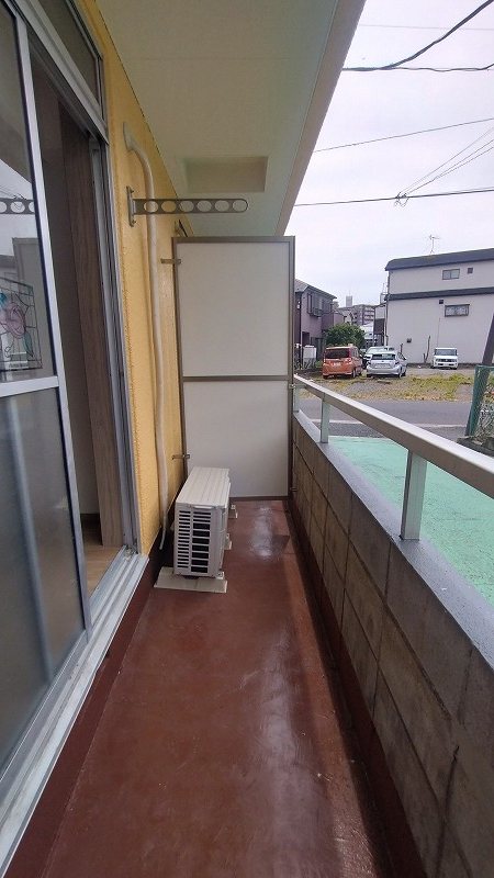 コーポラス鹿浜 ベランダ