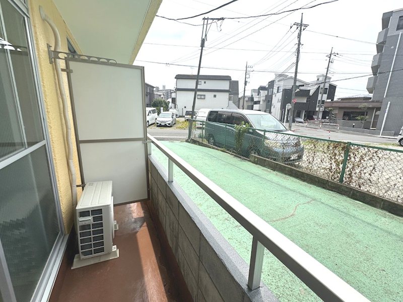 コーポラス鹿浜 ベランダ
