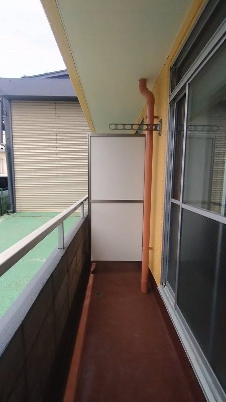 コーポラス鹿浜 ベランダ