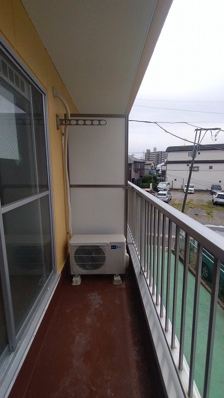 コーポラス鹿浜 ベランダ