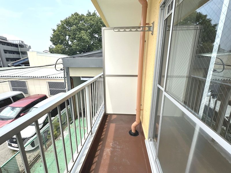 コーポラス鹿浜 ベランダ