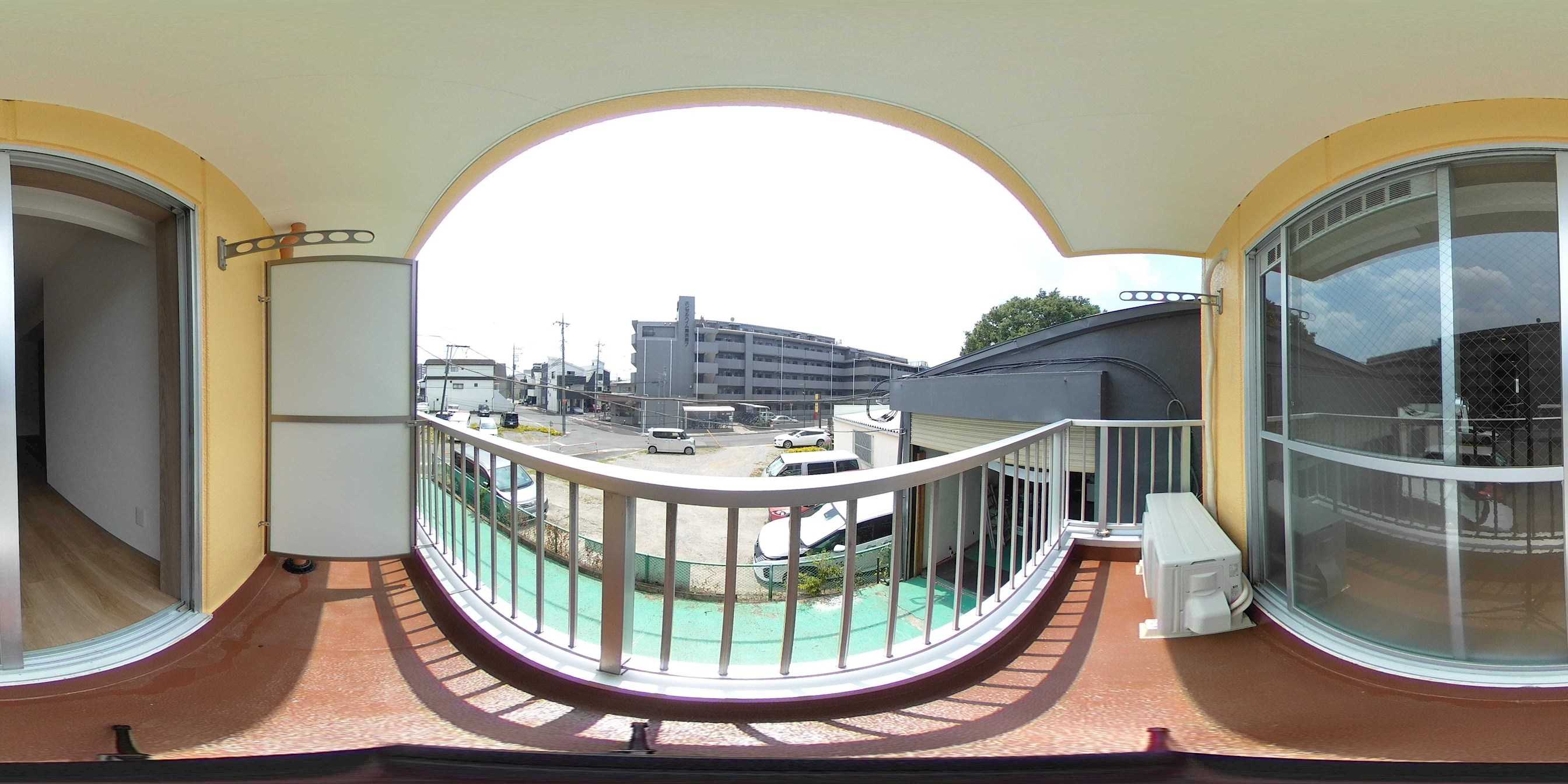 コーポラス鹿浜 ベランダ