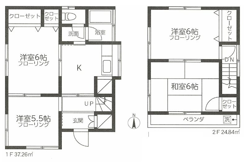 ノーブレス２２ 間取り