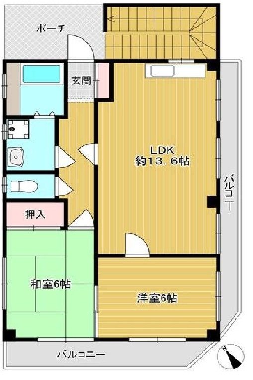 舎人１丁目ビル　 間取り