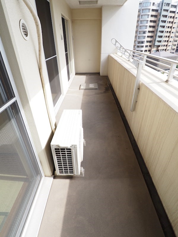 ポレスタータワー大手町リーモ ベランダ