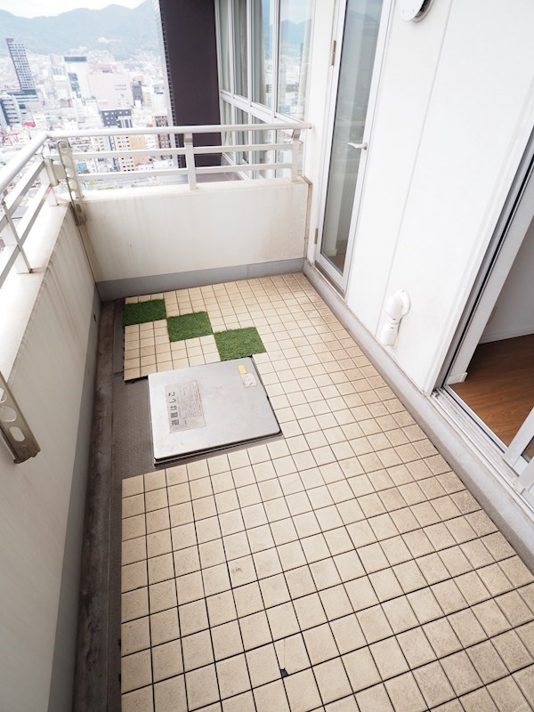 小倉D.C.TOWER  ベランダ