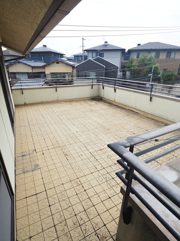 戸畑区西大谷1丁目戸建 ベランダ