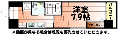 No.65　クロッシングタワー 間取り