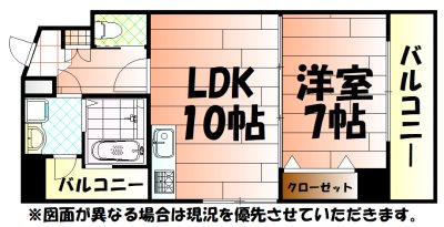 アンジェロポストⅦ 間取り