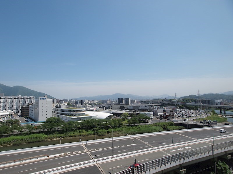 リード大手町 ベランダ