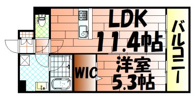 ネクステージ三萩野 間取り