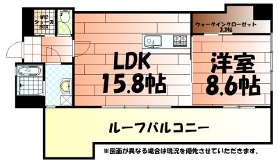 SQUARE152 間取り