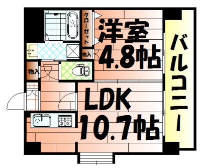フェリシエ京町 間取り