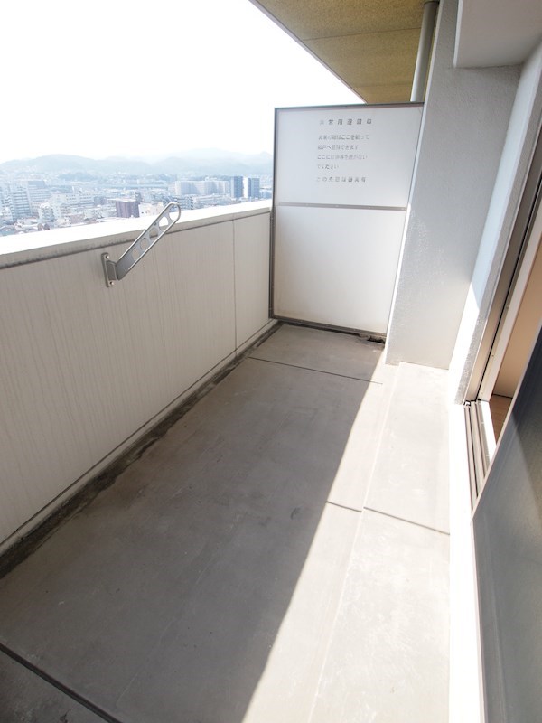 No.65　クロッシングタワー ベランダ