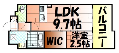 グランヒルズ三萩野 間取り