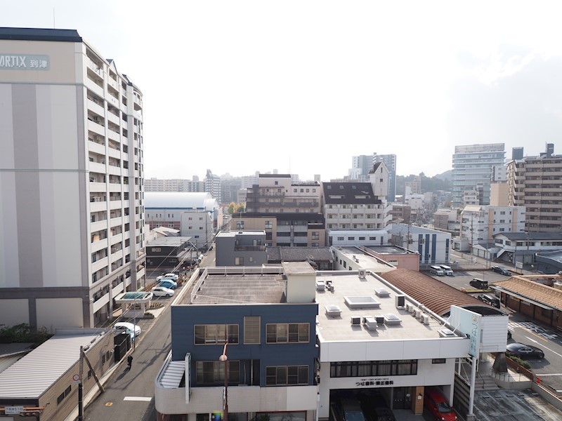 ラフィーネ到津学園通り 眺望