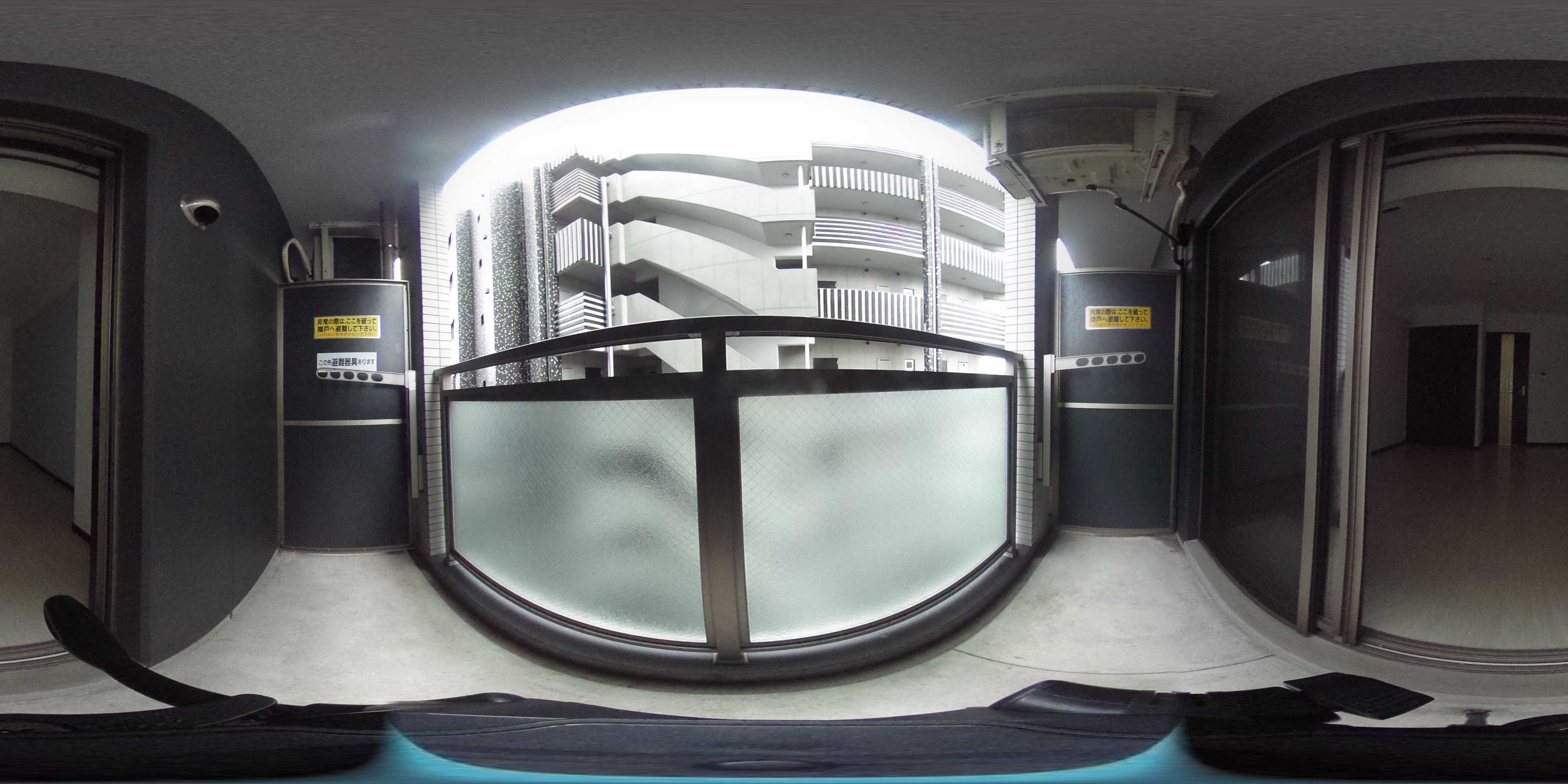 U-Basic reef 三萩野 ＝ ユーベーシックリーフ ベランダ