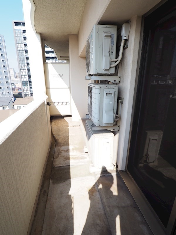 ニューシティアパートメンツ南小倉Ⅱ ベランダ