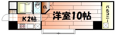 ウインズ三萩野 間取り