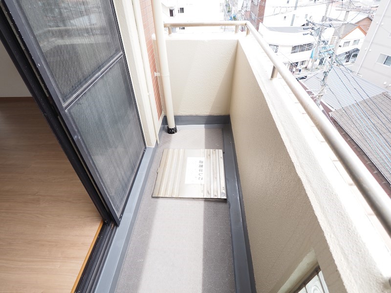 馬借タカヤコーポレーション ベランダ
