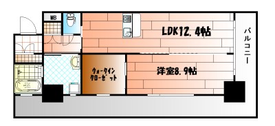 Bay Side Asano ベイサイドアサノ 間取り