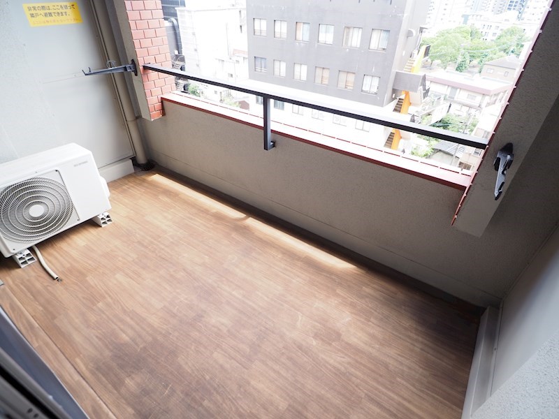 コンプレート古船場 ベランダ