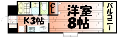 HAMIEL　KOKURA 間取り