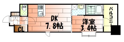ギャラン竪町 間取り
