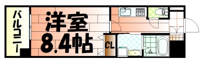 ブルースクエア響IV 間取り