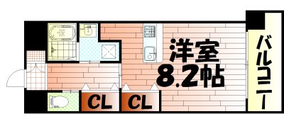 アクシオ北九州 間取り
