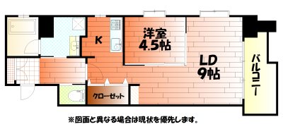 コンプレート金田 間取り