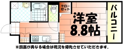 the STAGE 中津口（ザ ステージ 中津口） 間取り
