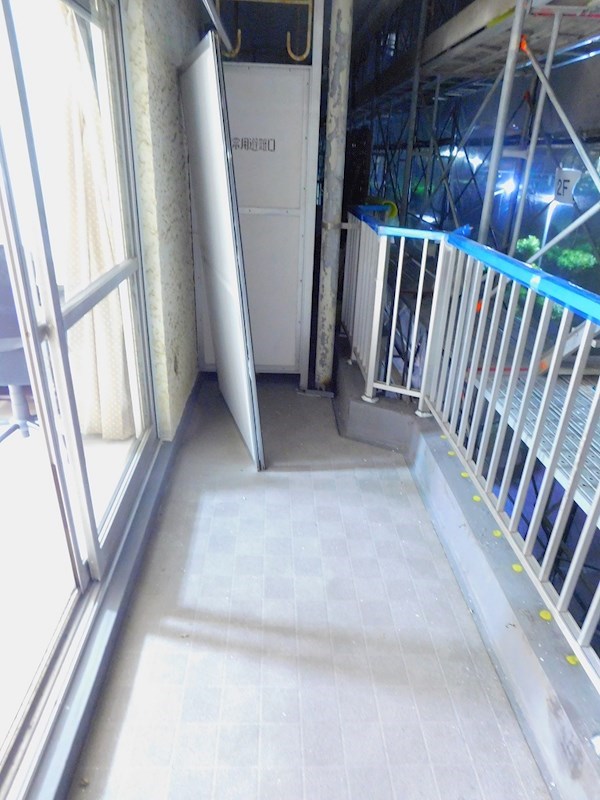 チュリス小倉 ベランダ