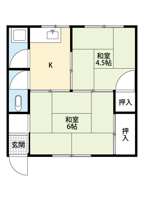 第二清和荘 間取り