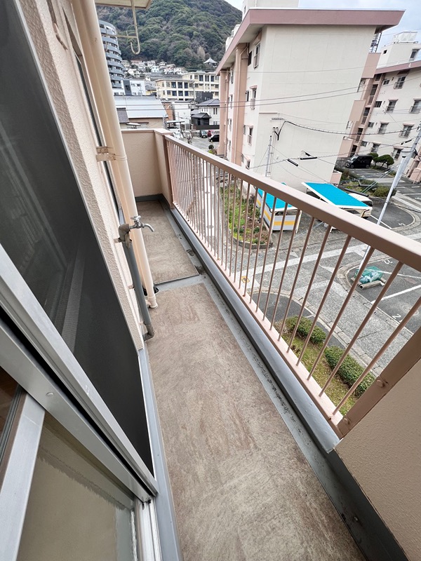 城野団地1棟 ベランダ