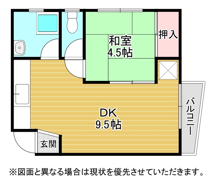 赤坂マンション 間取り