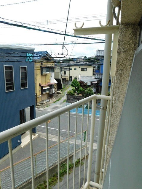 赤坂マンション ベランダ
